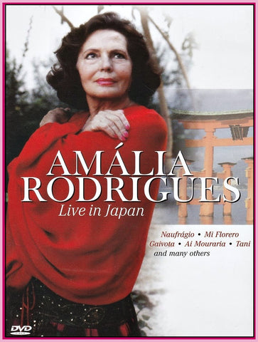"AMÁLIA RODRIGUES" LIVE IN JAPAN "DVD" - 1986