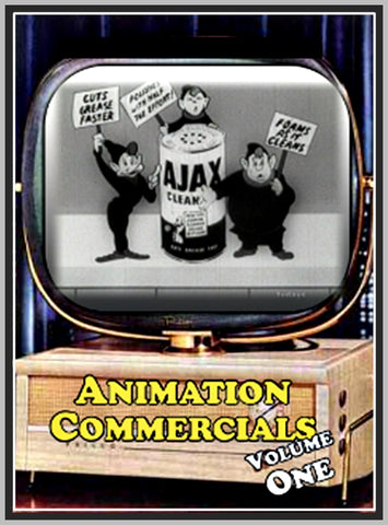 ANIMATION COMMERCIALS - VOL. ONE - RARE DVD
