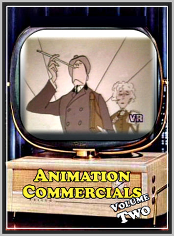 ANIMATION COMMERCIALS - VOL. TWO - RARE DVD