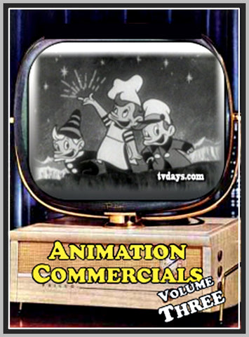 ANIMATION COMMERCIALS - VOL. THREE - RARE DVD