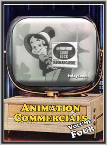ANIMATION COMMERCIALS - VOL. FOUR - RARE DVD