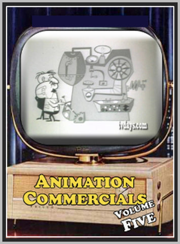 ANIMATION COMMERCIALS - VOL. FIVE - RARE DVD