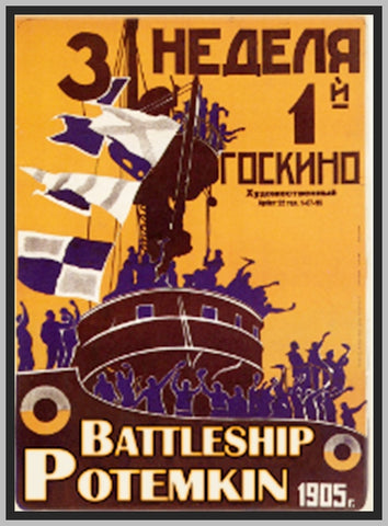 BATTLESHIP POTEMKIN - 1925 - ALEKSANDR ANTONOV - SILENT - RARE DVD