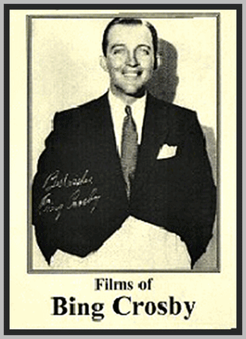 FILMS OF BING CROSBY - RARE DVD