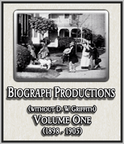 BIOGRAPH PRODUCTIONS VOL. 1 - 1898-1905 - WILLIAM MCKINLEY - SILENT - RARE DVD