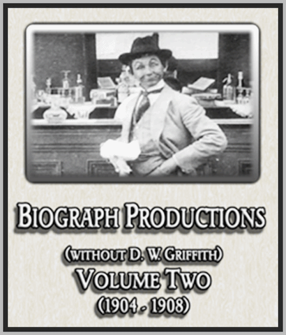 BIOGRAPH PRODUCTIONS - VOL. 2 - 1904-1908 - MACK SENNETT - SILENT - RARE DVD