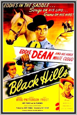 BLACK HILLS - 1947 - EDDIE DEAN - RARE DVD