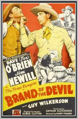 BRAND OF THE DEVIL - 1944 - DAVE O'BRIEN - RARE DVD