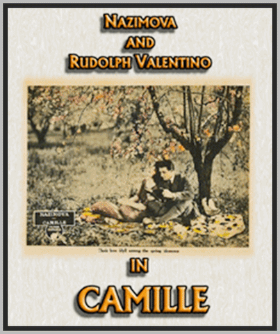 CAMILLE - 1921 - NAZIMOVA - SILENT - RARE DVD