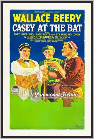CASEY AT THE BAT - 1927 - WALLACE BEERY - SILENT - RARE DVD