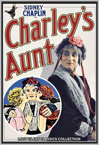 CHARLEY'S AUNT - 1925 - SYD CHAPLIN - SILENT - RARE DVD