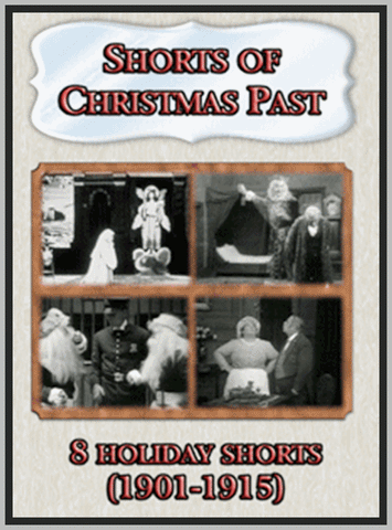 SHORTS OF CHRISTMAS PAST - 1901 - 1915 - SILENT - RARE DVD
