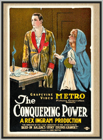 THE CONQUERING POWER - 1921 - ALICE TERRY - SILENT - RARE DVD