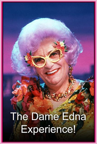 "DAME EDNA EXPERIENCE" - LAUREN BACALL - TONY CURTIS - 2 SHOWS IN 1 DVD