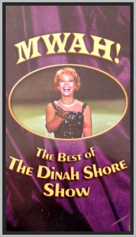 DINAH SHORE MWAH - 2003 - RARE DVD