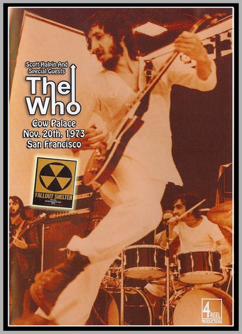 THE WHO - THE COW PALACE - SAN FRANCISCO - 1973 - DVD