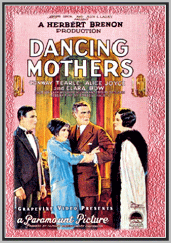 DANCING MOTHERS - 1926 - ALICE JOYCE - SILENT - RARE DVD