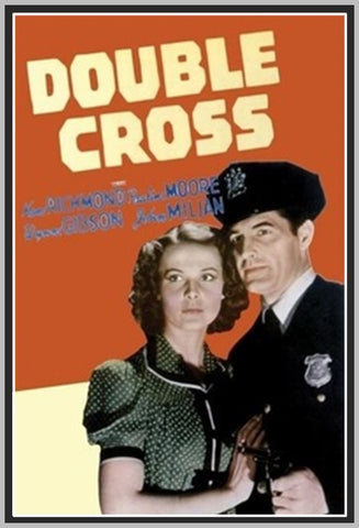 DOUBLE CROSS - 1941 - MARY GORDON - RARE DVD