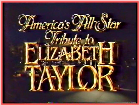 "ALL-STAR" - TRIBUTE TO "ELIZABETH TAYLOR" DVD