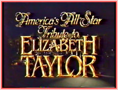 "ALL-STAR" - TRIBUTE TO "ELIZABETH TAYLOR" DVD