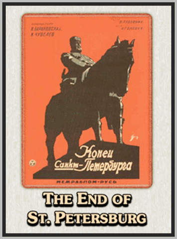 THE END OF ST. PETERSBURG - 1927 - VERA BARANOVSKA - SILENT - RARE DVD