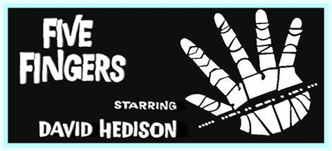 CODENAME: FIVE FINGERS - DAVID HEDISON - DVD