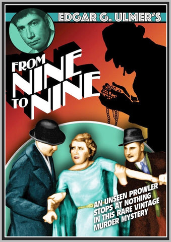 FROM NINE TO NINE - (1936) - RUTH ROLAND - RARE DVD