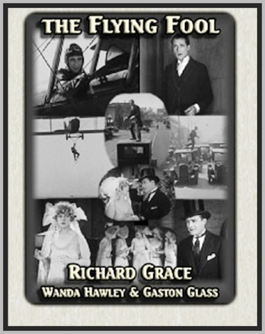 FLYING FOOL - 1925 - RICHARD (DICK) GRACE - SILENT - RARE DVD