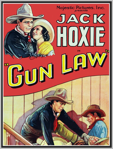 GUN LAW - 1933 - JACK HOXIE - RARE DVD