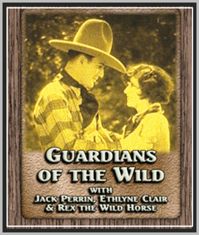 GUARDIANS OF THE WILD - 1928 - JACK PERRIN - SILENT - RARE DVD