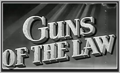 GUNS OF THE LAW - 1944 - DAVE O'BRIEN - RARE DVD