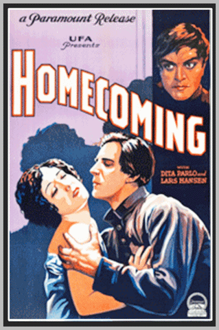 HOMECOMING - 1928 - DITA PARLO - SILENT - RARE DVD