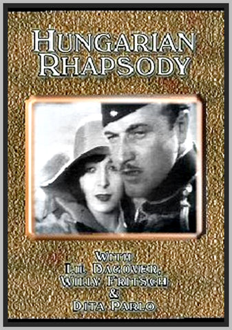 HUNGARIAN RHAPSODY - 1928 - DITA PARLO - SILENT - RARE DVD