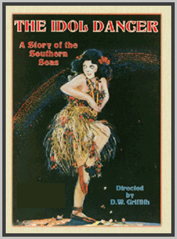 THE IDOL DANCER - 1919 - CLARINE SEYMOUR - SILENT - RARE DVD