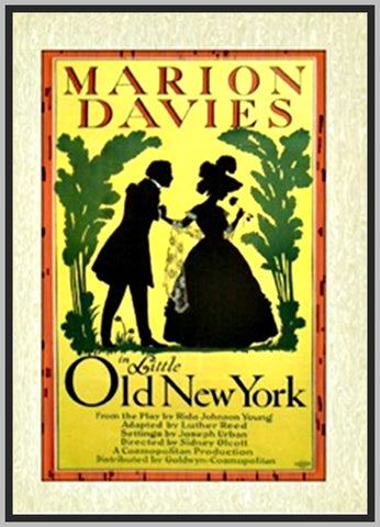 LITTLE OLD NEW YORK - 1923 - MARION DAVIES - SILENT - RARE DVD