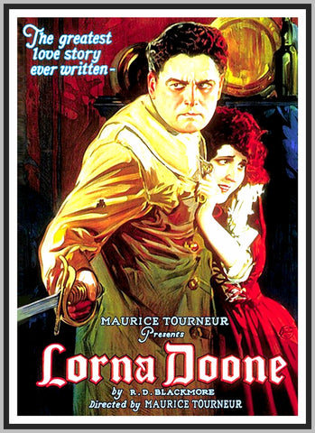 LORNA DOONE - 1922 - MADGE BELLAMY - SILENT - RARE DVD