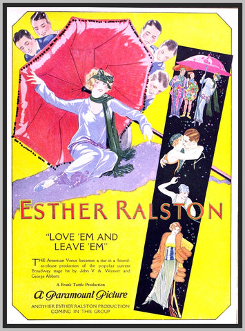 LOVE'EM AND LEAVE'EM - 1926 - LOUISE BROOKS - SILENT - RARE DVD