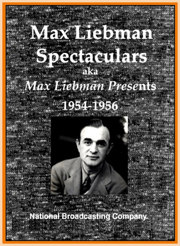 MAX LIEBMAN PRESENTS - THE MUSIC OF GERSHWIN - 5/12/1956 - ETHEL MERMN - TONY BENNETT - DVD