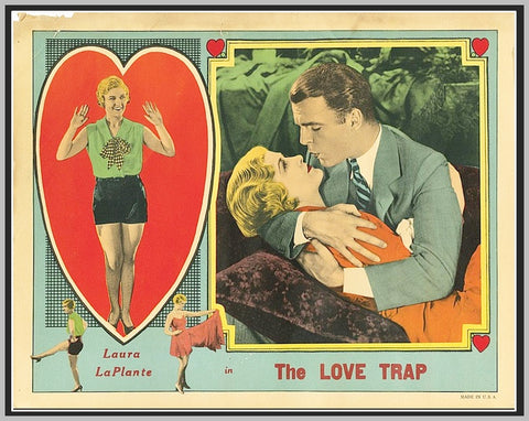 THE LOVE TRAP - 1929 - LAURA LA PLANTE - SILENT - RARE DVD