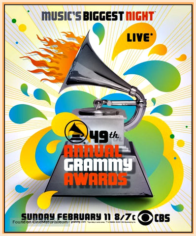 "GRAMMY AWARDS"- 1 DVD 2007 - AWARDS SHOW - "COMPLETE 210 MINUTES!"