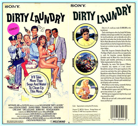 DIRTY LAUNDRY - (1987) - LEIGTH MCCLOSKEY, FRANKIE VALLI, SONNY BONO - DVD