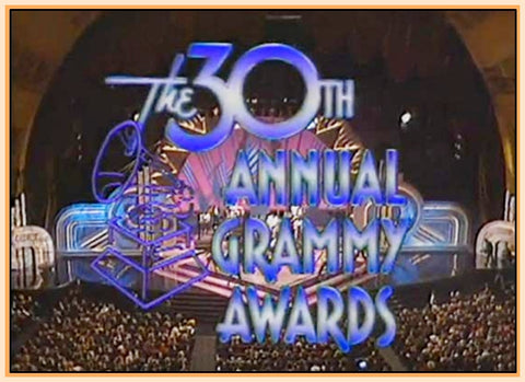 "GRAMMY AWARDS" - 2 DVDS  3/2/88 - "30th ANNUAL AWARDS SHOW" - "RADIO CITY MUSIC HALL NYC!""