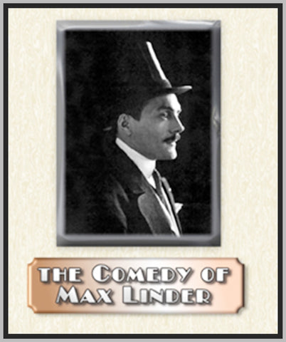 MAX LINDER COMEDIES - (1905-1913) - SILENT - RARE DVD