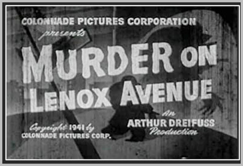 MURDER ON LENOX AVENUE - 1941 - MAMIE SMITH - RARE DVD