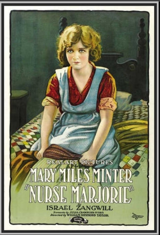NURSE MARJORIE - 1920 - VERA LEWIS - SILENT - RARE DVD