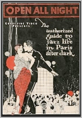 OPEN ALL NIGHT - 1924 - VIOLA DANA - SILENT - RARE DVD