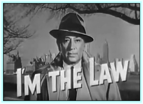 I'M THE LAW - TV SERIES - GEORGE RAFT - 1953 - DVD
