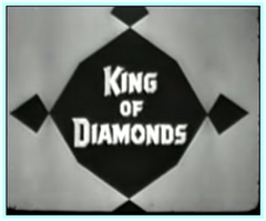 KING OF DIAMONDS - 3 RARE EPISODES - DVD - 1961