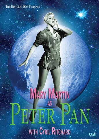 PETER PAN - MARY MARTIN -CYRIL RITCHARD - 1956 - COLOR DVD