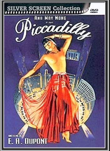 PICCADILLY - 1929 - GILDA GRAY - SILENT - RARE DVD